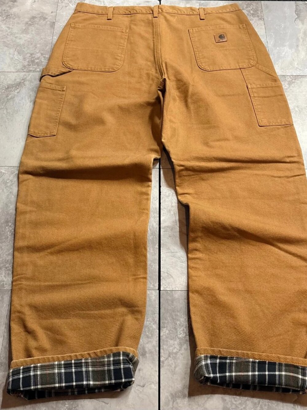 Vintage Carhartt B111 Flannel Pants 40x34